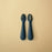 Minika Learning Spoons - Indigo