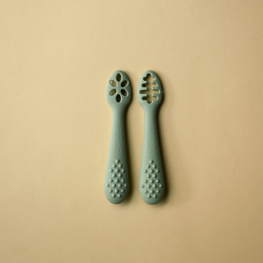 Minika Learning Spoons - Sage