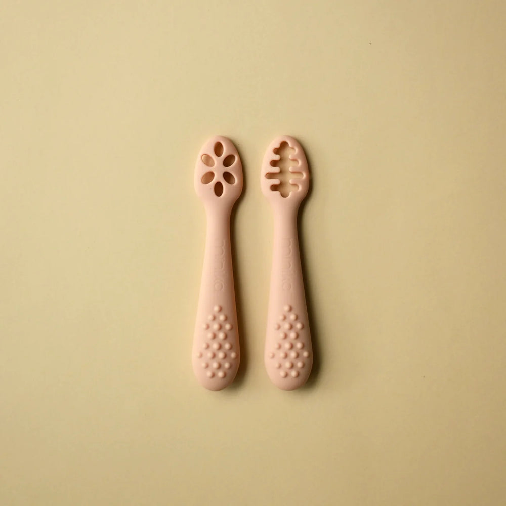 Minika Learning Spoons - Blush