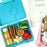 Yumbox Snack3 - Misty Aqua w/ Rainbow Tray