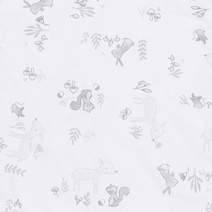 Perlim Pin Pin Jersey Lined Quilted Cotton Sleep Bag 2.0T - Forest