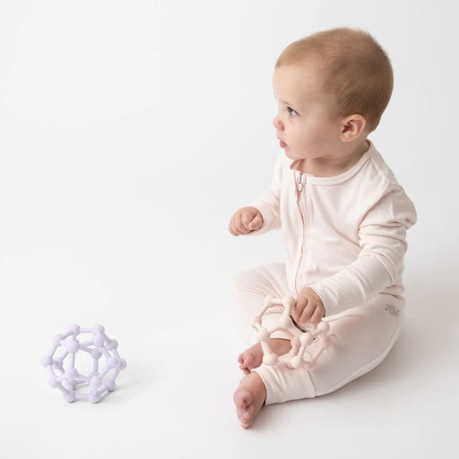 Kushies Silibounce Teether - Lilac