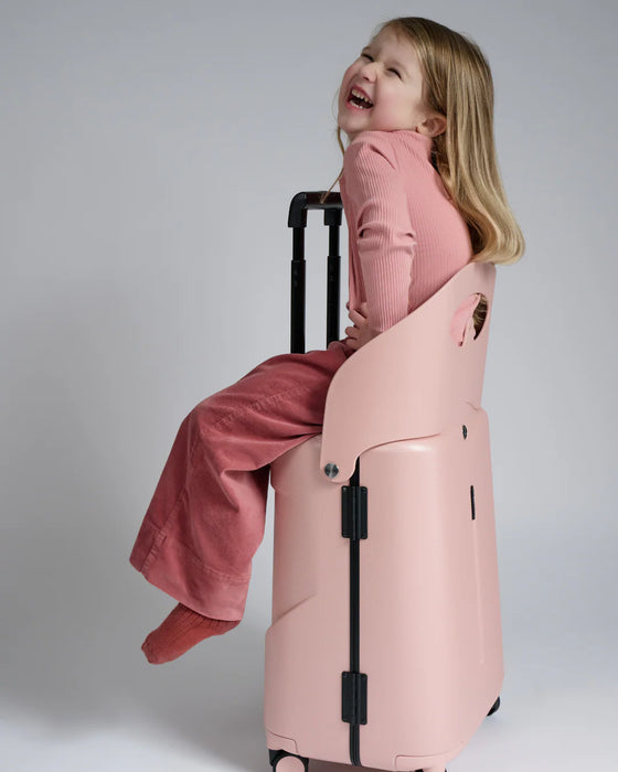 MiaMily Carry On Luggage - Dusty Pink