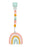 Loulou Lollipop Silicone Teether GEM Set - Pastel Rainbow