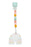 Loulou Lollipop Silicone Teether GEM Set - Pastel Rainbow