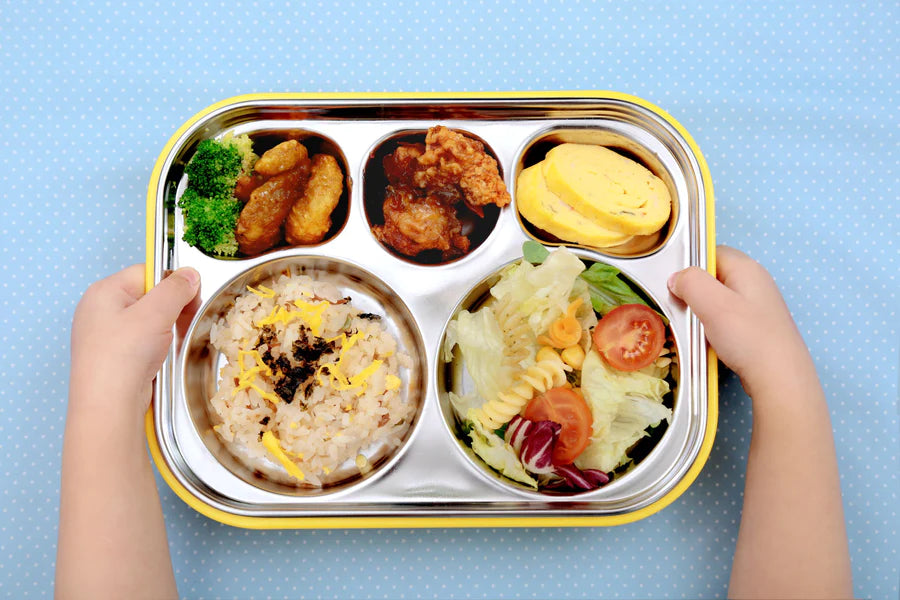 Edison Friends Dual Non-Slip Lunch Box - Owl