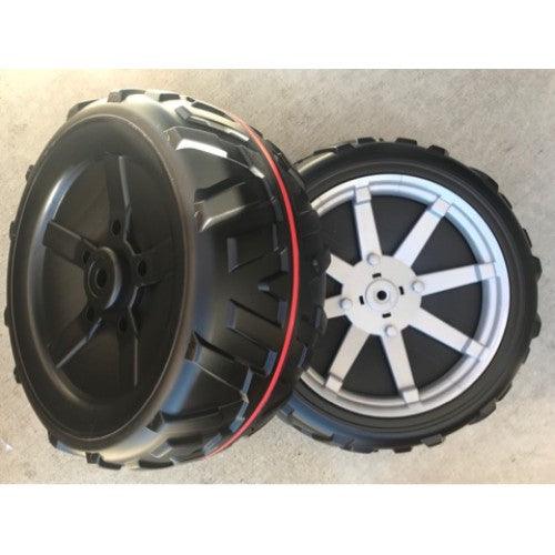 Peg Perego Replacement Rear Wheels for Polaris (Sets of Two)