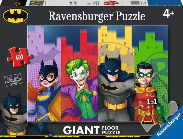 Ravensburger Giant Floor Puzzle 60pcs 4yr+ - Batman