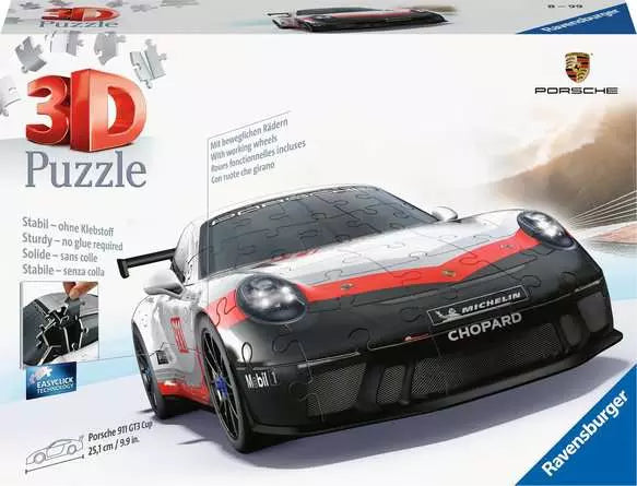 Ravensburger 3D Puzzle - Porsche 911 GT3 Cup