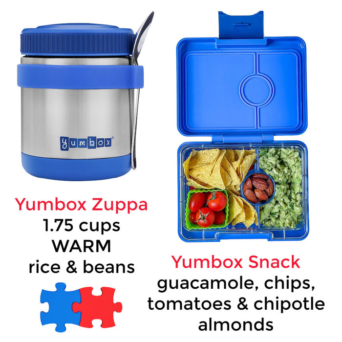 Yumbox Snack Yoyo Bento Box - Yellow Shark