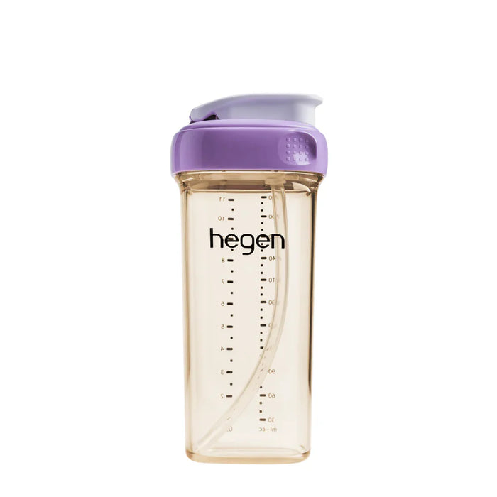 Hegen PCTO Straw Cup - Purple 330ml
