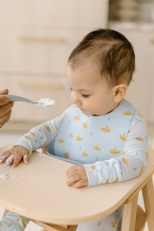 Loulou Lollipop Silicone Bib Printed - Ocean Explorer