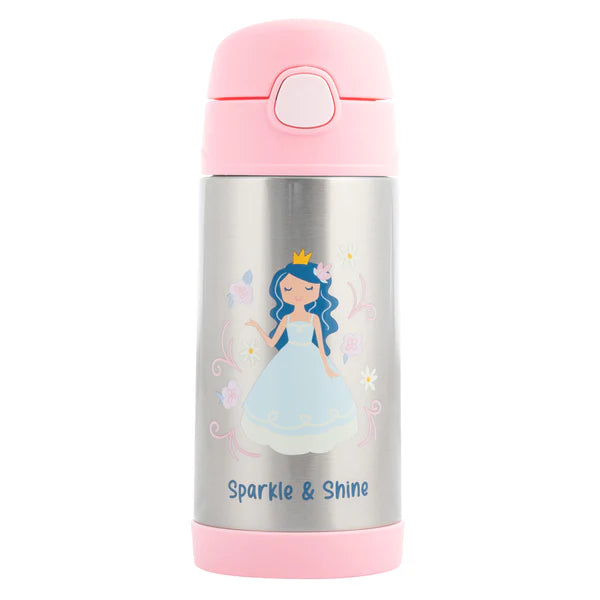 Stephen Joseph Insulated Stainless Steel Bottle - Princess