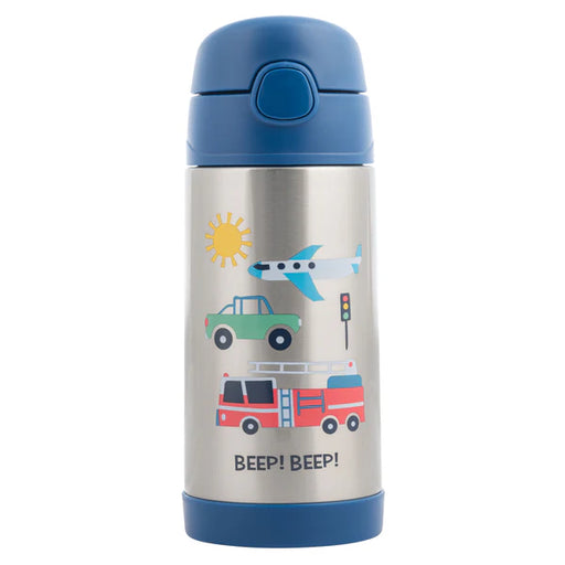 Stephen Joseph Insulated Stainless Steel Bottle - Transportation