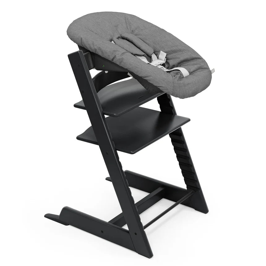 Stokke Tripp Trapp 2 High Chair + NewBorn Set 707700 Black/Anthracite