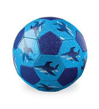Crocodile Creek Size 2 Glitter Soccer - Shark City