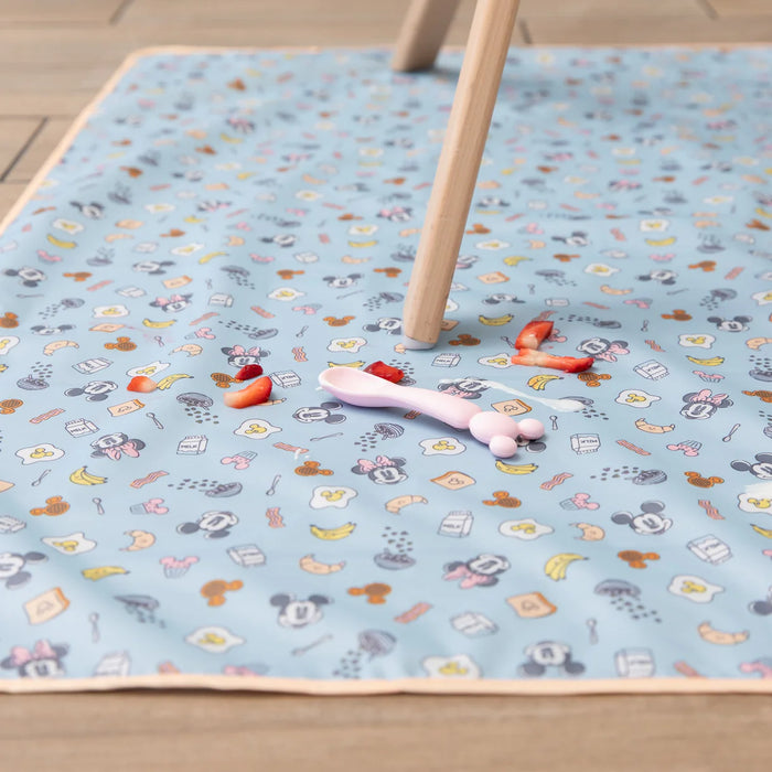 Bumkins Splat Mat - Mickey + Minnie Sunny Side Up