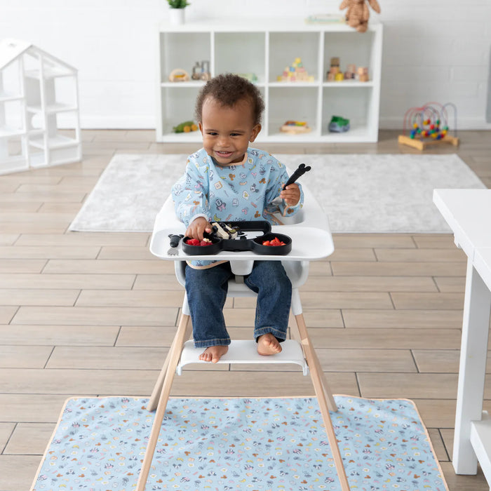 Bumkins Splat Mat - Mickey + Minnie Sunny Side Up