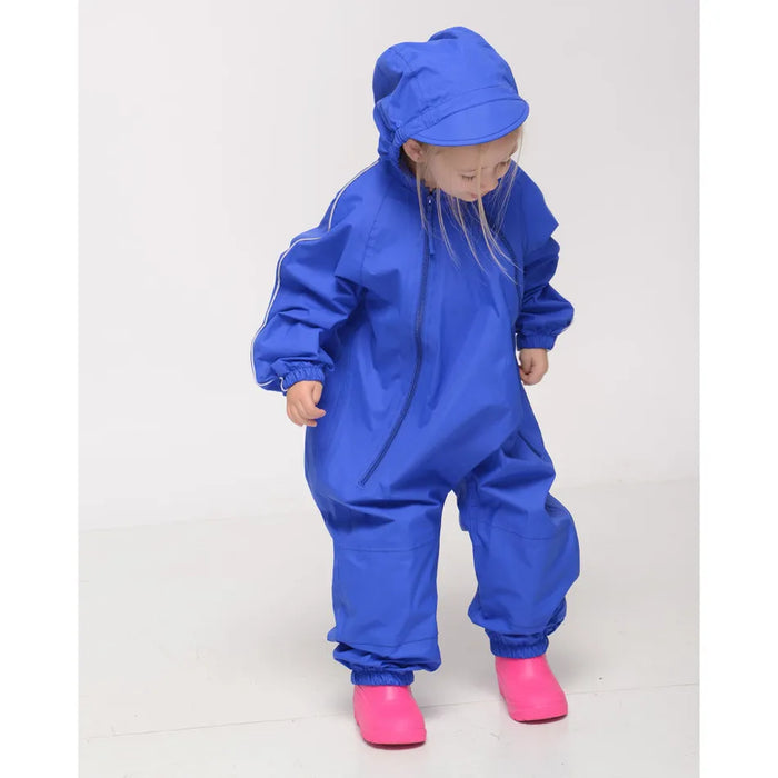 Splashy One Piece Splash Suit Royal Blue 2y