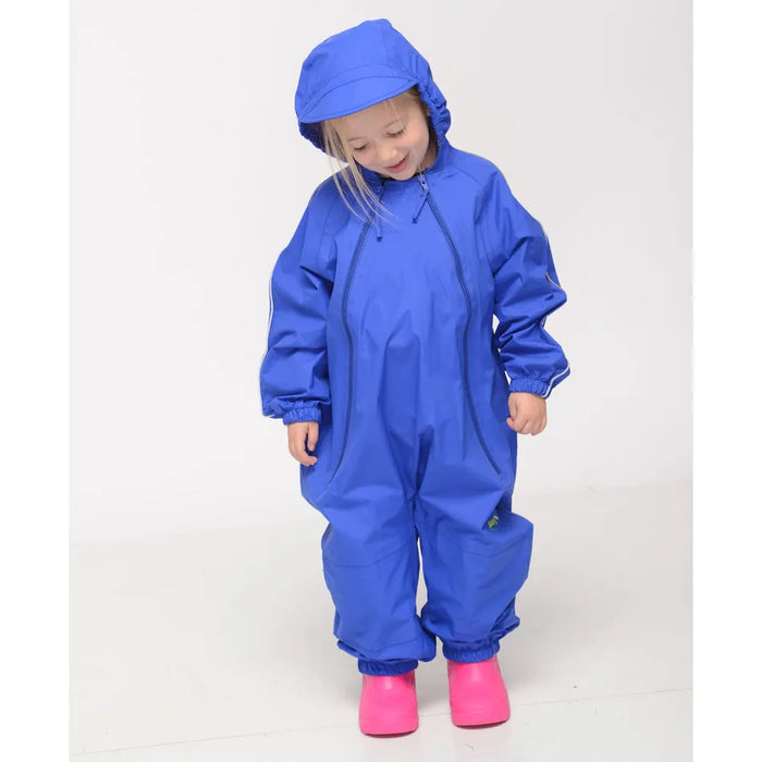 Splashy One Piece Splash Suit Royal Blue 2y