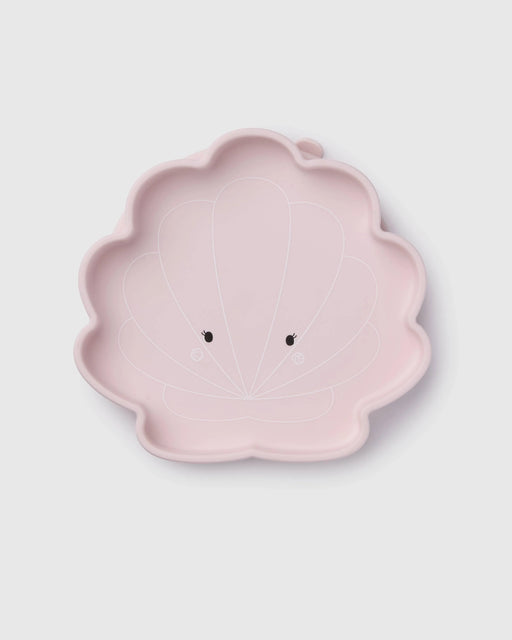 Loulou Lollipop Born to be Wild Silicone Snack Plate - Seashell