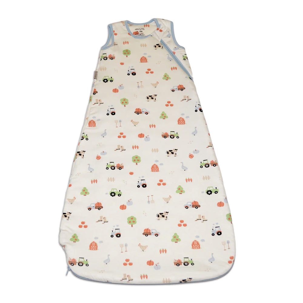 Silkberry Baby Bamboo Sleeping Sack 2.5T - Pumpkin Farm Print
