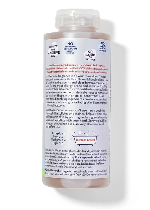 California Baby Super Sensitive Bubble Bath (Fragrance Free)
