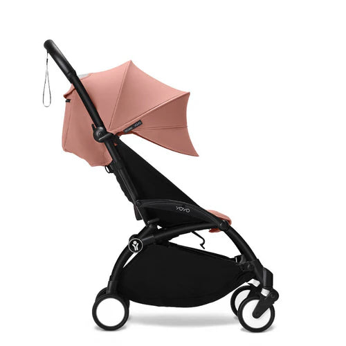 Stokke YOYO3 Complete Stroller - Black/Ginger