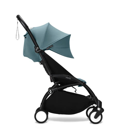 Stokke YOYO3 Complete Stroller - Black/Aqua