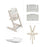 Stokke Tripp Trapp 2 Complete - Whitewash/Nordic Grey