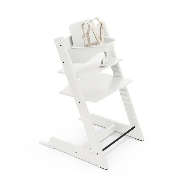 Stokke Tripp Trapp 2 High Chair - White Newborn Grey Set