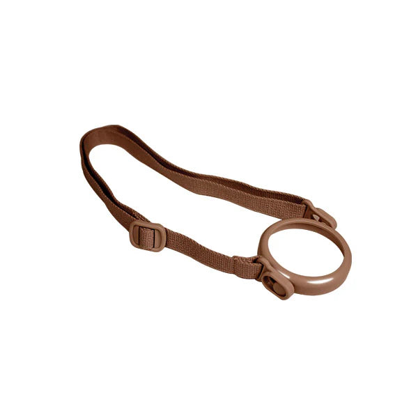 Grosmimi Straw Cup Strap - Gold Brown