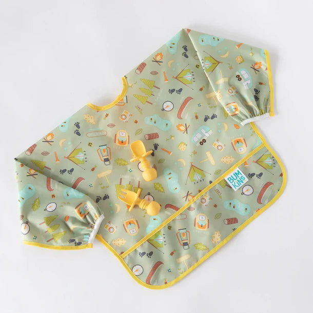 Bumkins Sleeved Bib - Camp Gear BK3092