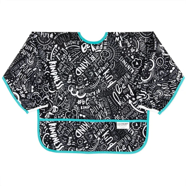 Bumkins Sleeved Bib - Be Kind