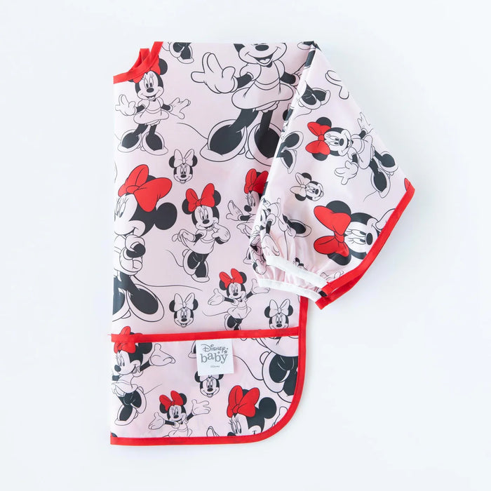 Bumkins Sleeved Bib - Disney Minnie Mouse