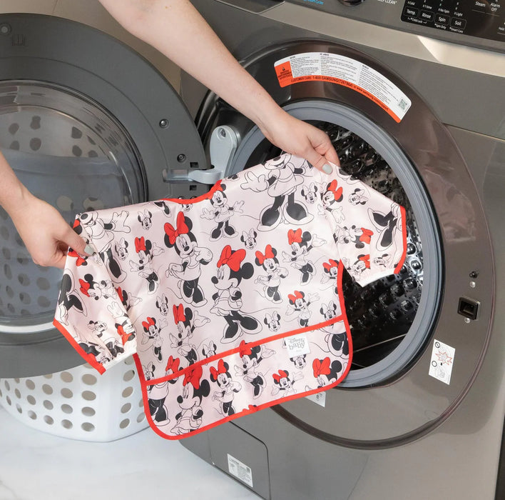 Bumkins Sleeved Bib - Disney Minnie Mouse