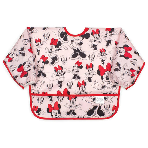 Bumkins Sleeved Bib - Disney Minnie Mouse