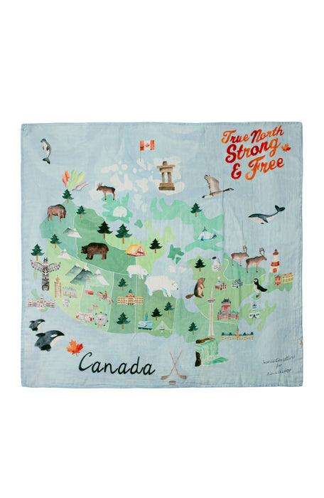 Loulou Lollipop Muslin Swaddle - Canada