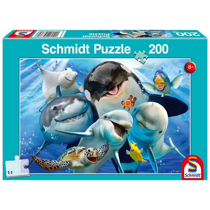 Schmidt Puzzle 200pcs - Friends Of Underwater World