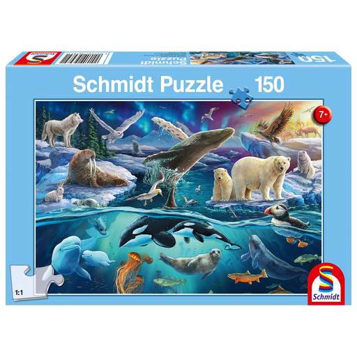 Schmidt Puzzle 150pcs - The Great North Animals