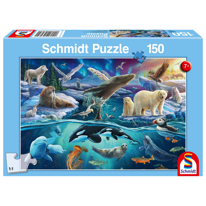 Schmidt Puzzle 150pcs - The Great North Animals