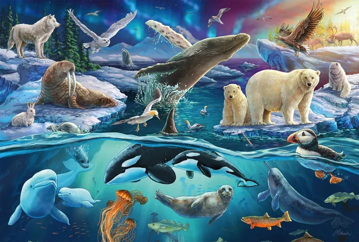 Schmidt Puzzle 150pcs - The Great North Animals