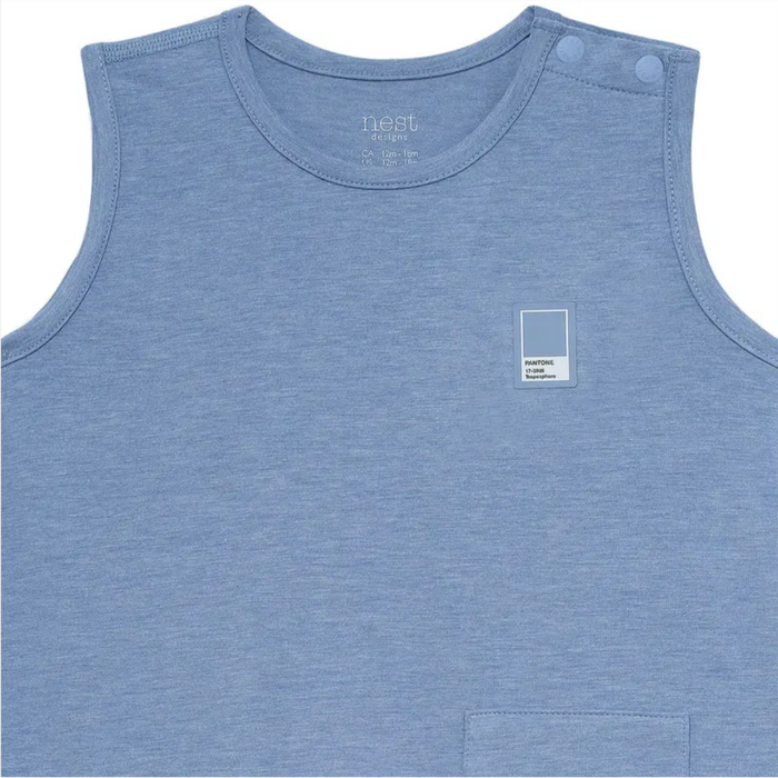 Nest Designs Sleeveless Romper - Troposphere