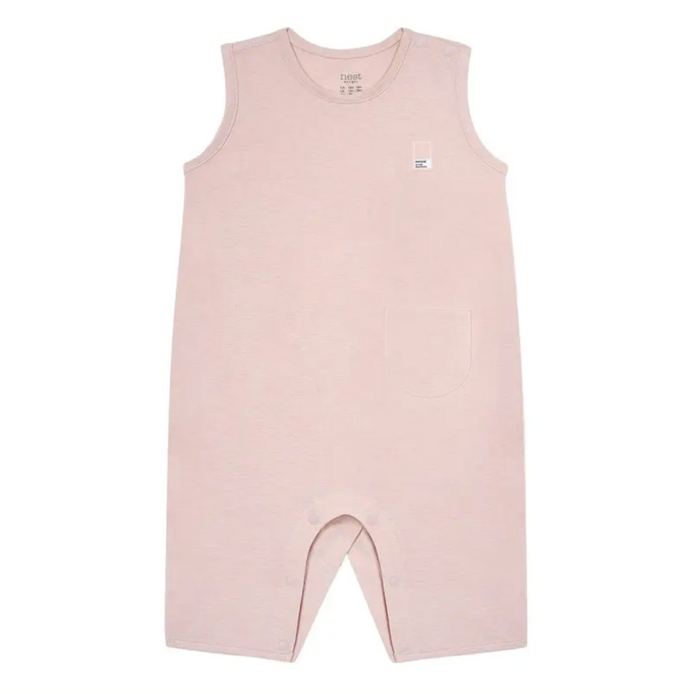 Nest Designs Sleeveless Romper - Rose Smoke