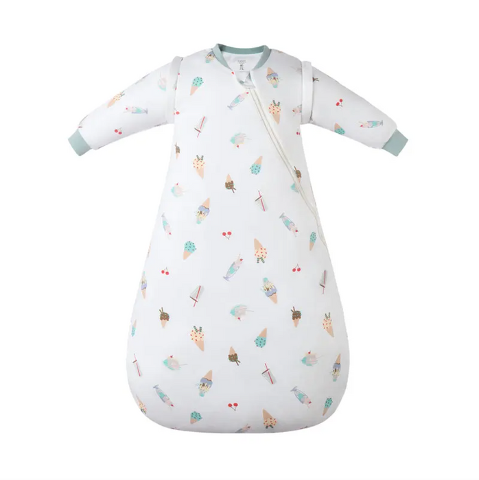 Nest Designs Removable Long Sleeve Sleep Bag 1.0T - Ice Cream Summer