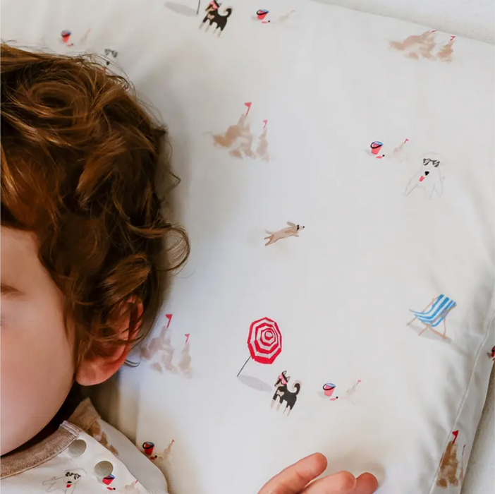 Nest Designs Foam Pilliow w/ Pillow Case - Beach Daze Small