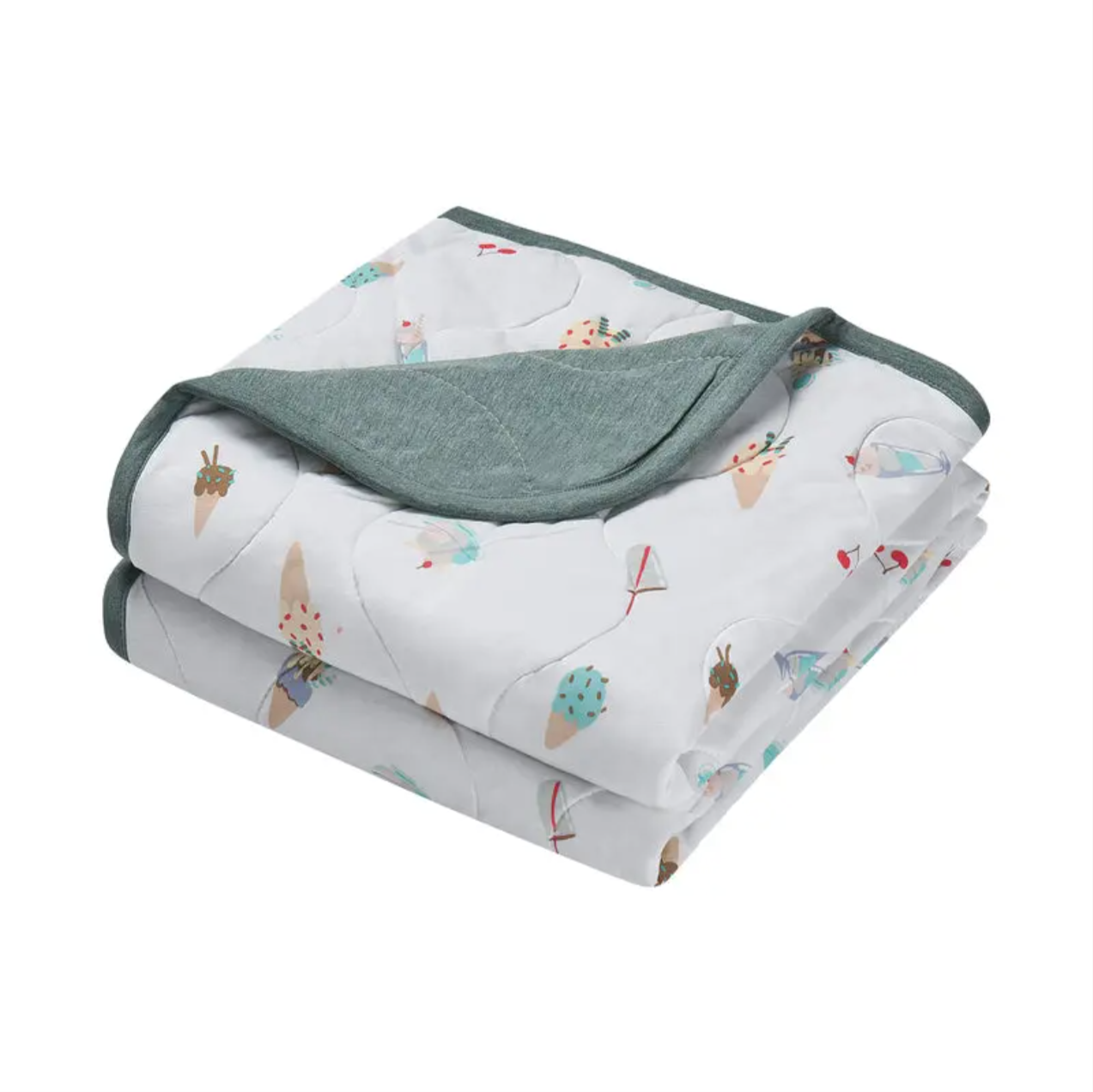 Nest Designs Small Cozy Blanket - Ice Cream Summer