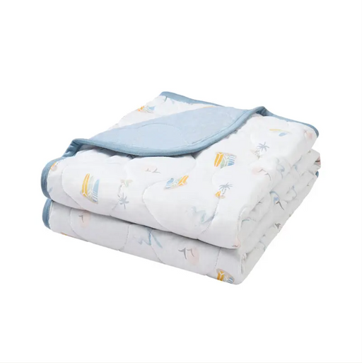 Nest Designs Small Cozy Blanket - Pastel Waves