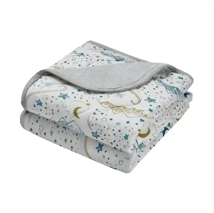 Nest Designs Small Cozy Blanket - Stars White