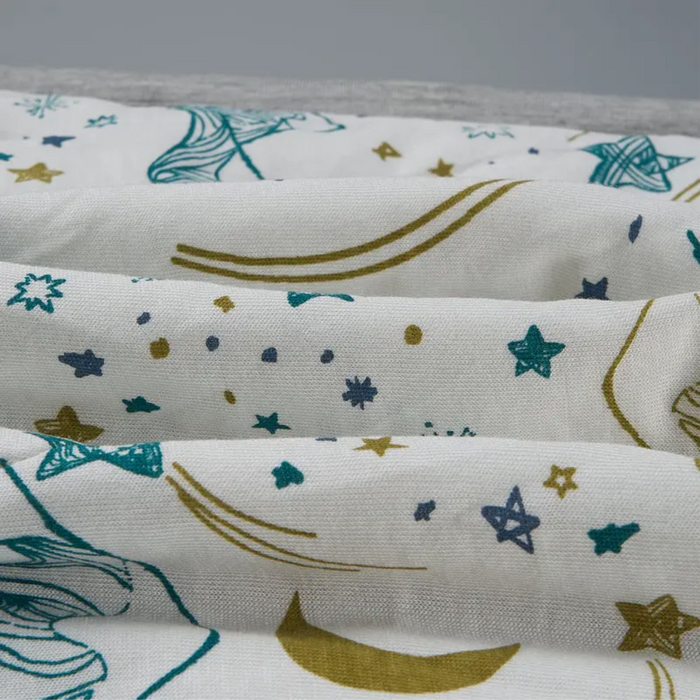 Nest Designs Small Cozy Blanket - Stars White
